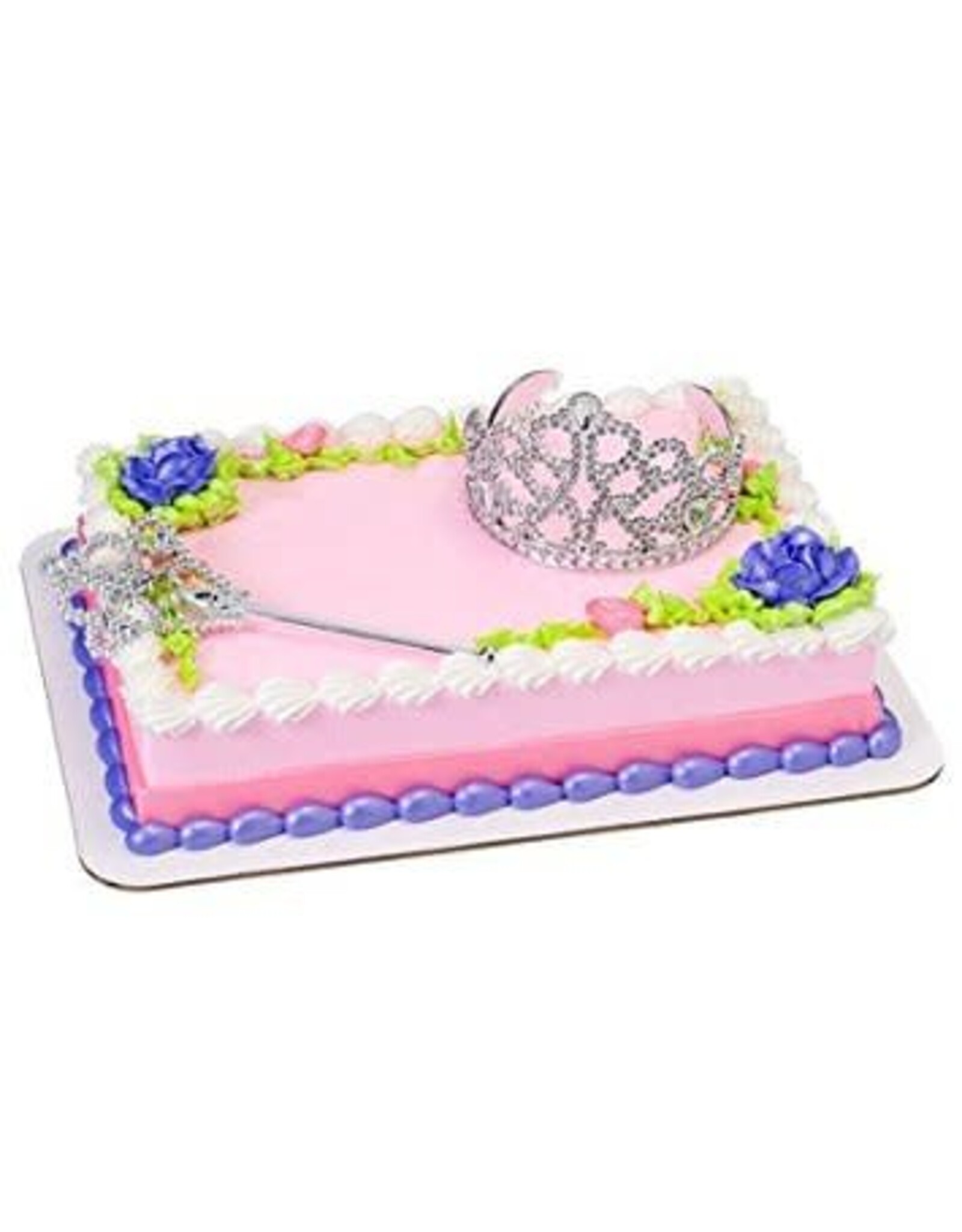 Crown and Scepter Cake Topper