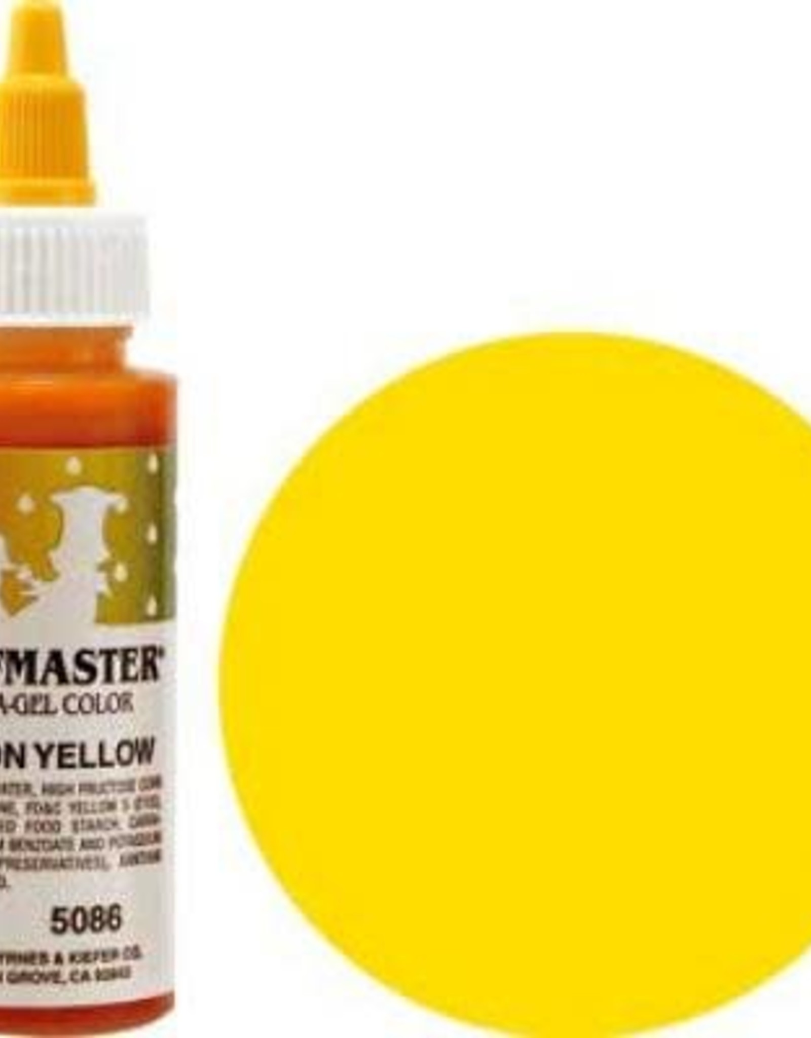 Lemon Yellow ChefMaster Liqua-Gel(2.3oz)