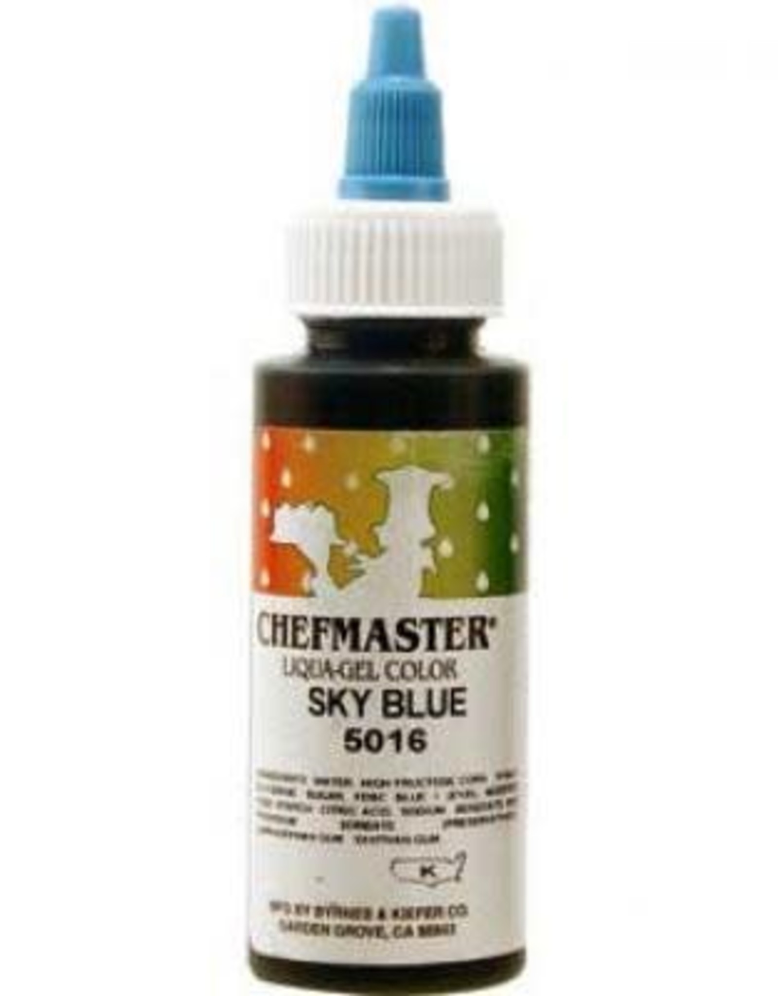 Sky Blue ChefMaster Liqua-Gel 2.3oz