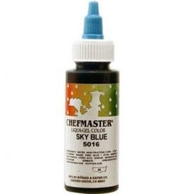 Sky Blue ChefMaster Liqua-Gel 2.3oz