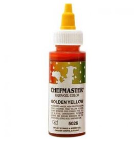 Golden Yellow ChefMaster Liqua-Gel 2.3oz