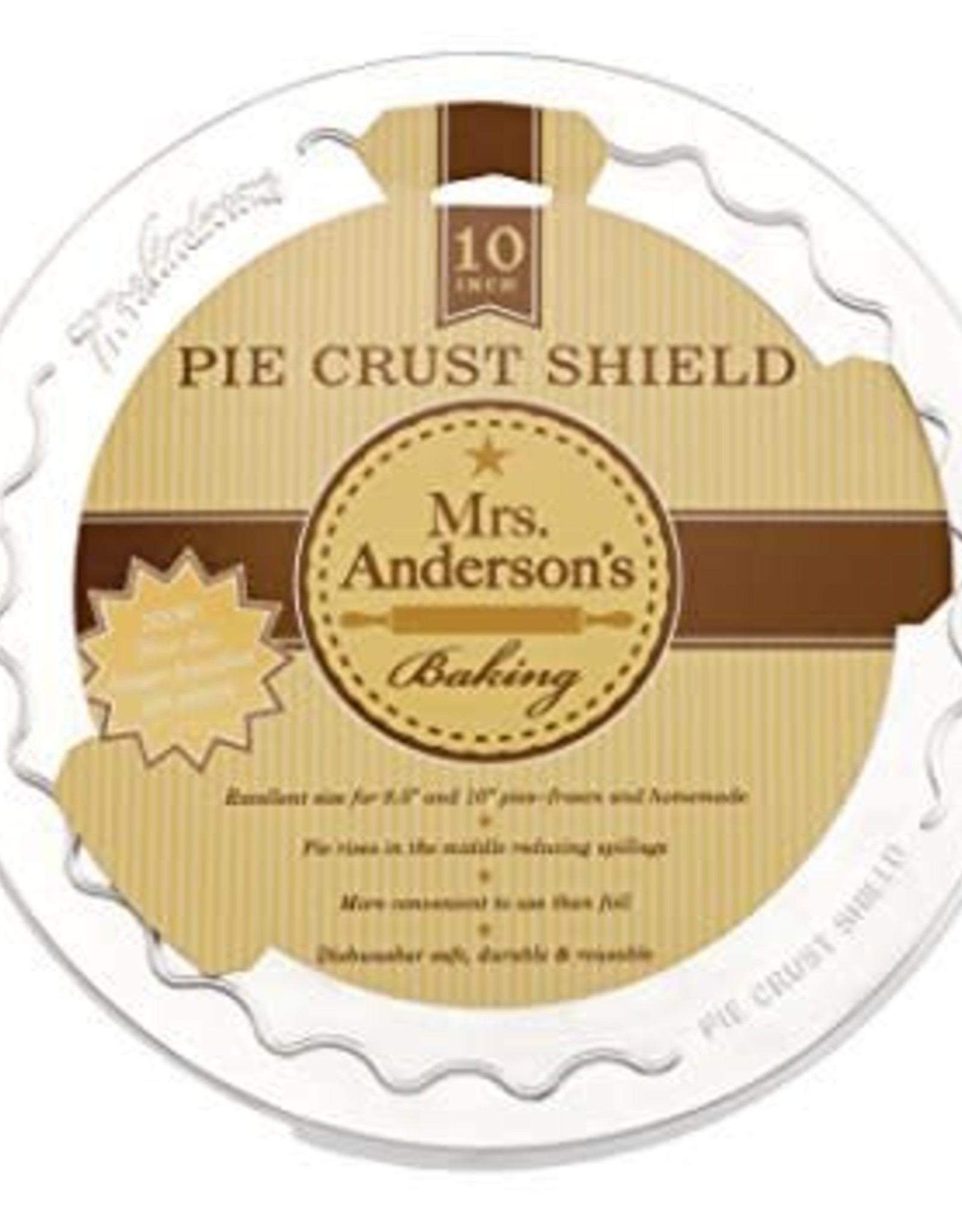 10 inch Pie Crust Shield