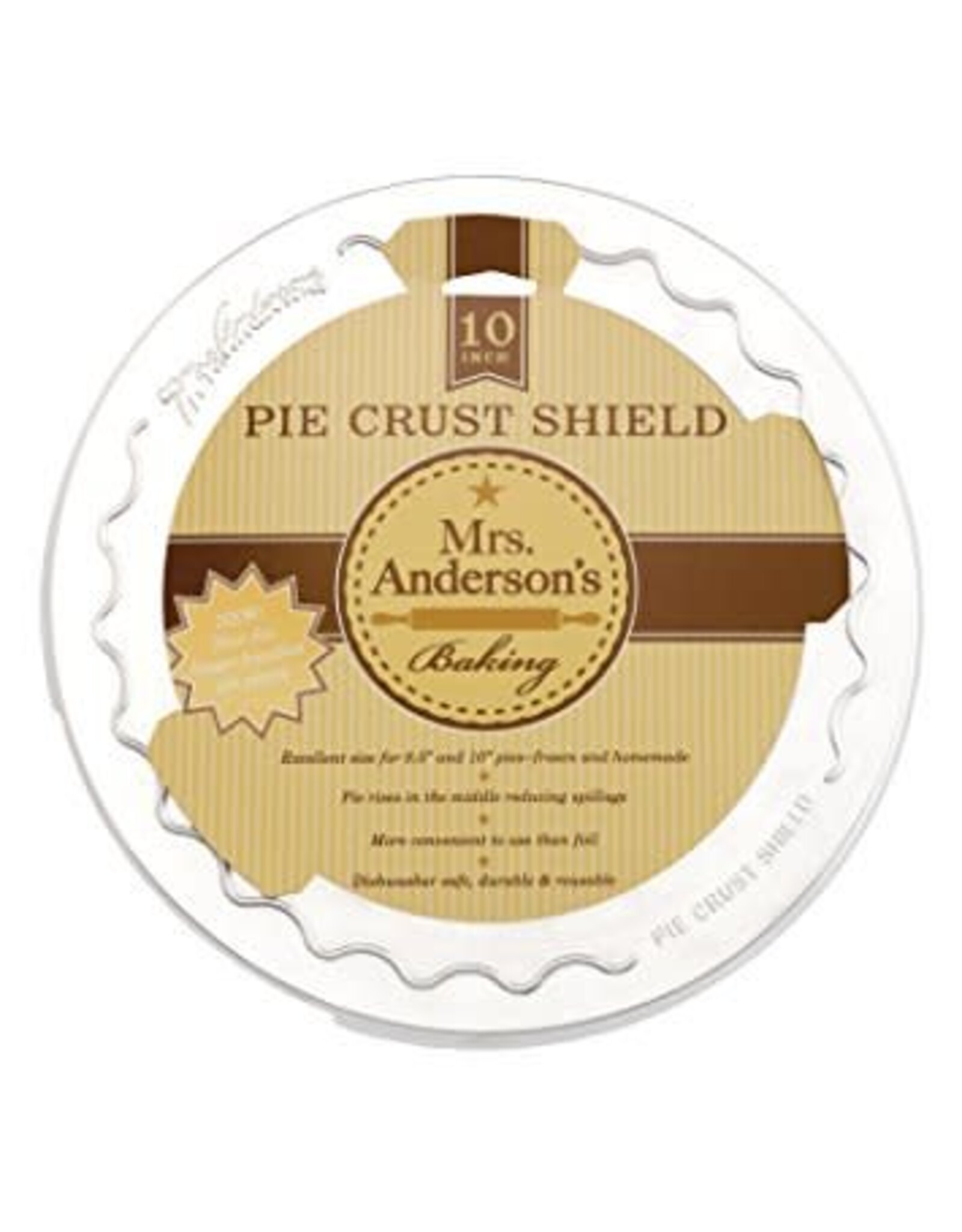 10 inch Pie Crust Shield