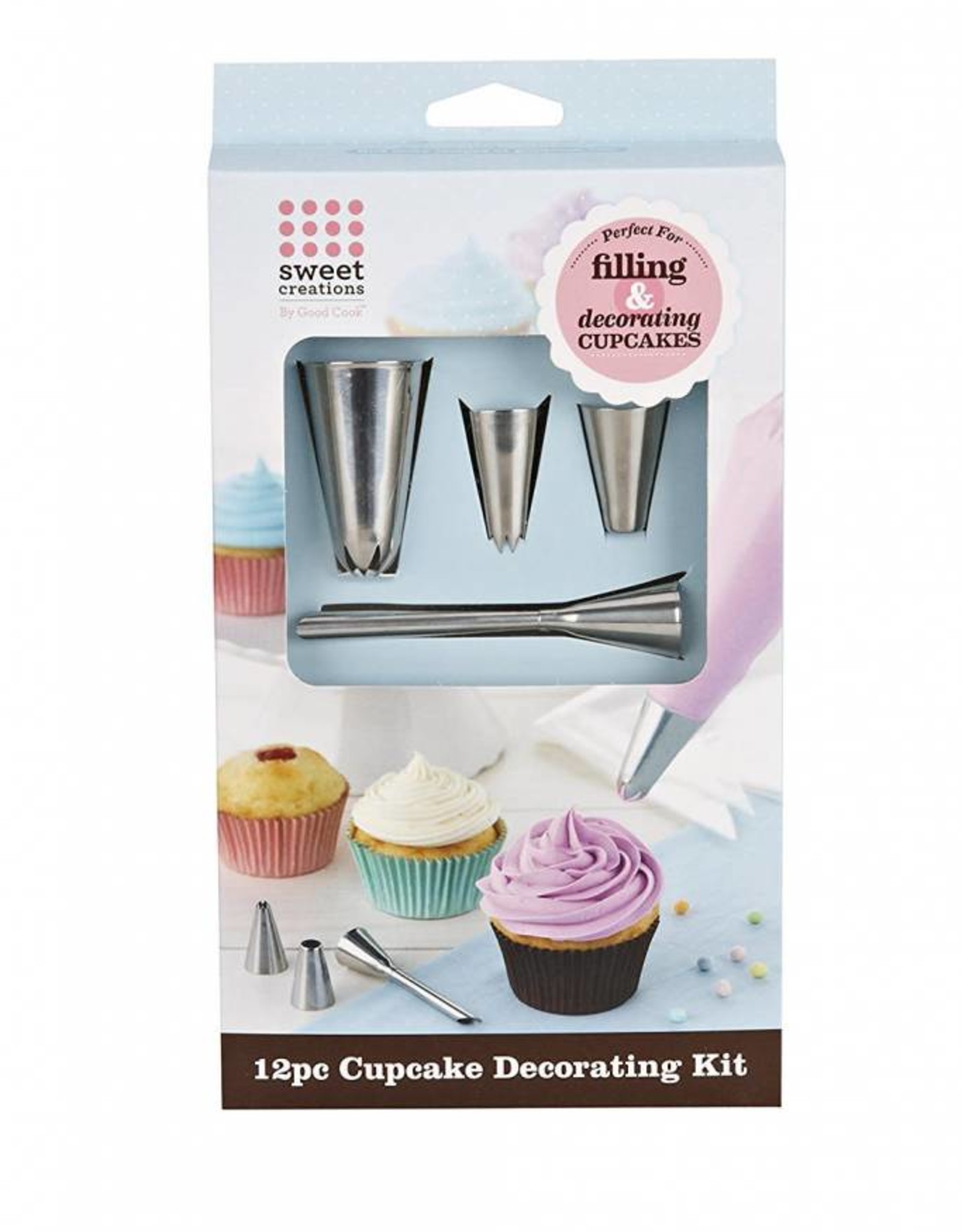 Cupcake Decorating Kit 12 pc