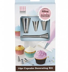 Cupcake Decorating Kit 12 pc
