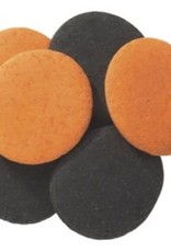 Sequin Jumbo Quins (Black and Orange)