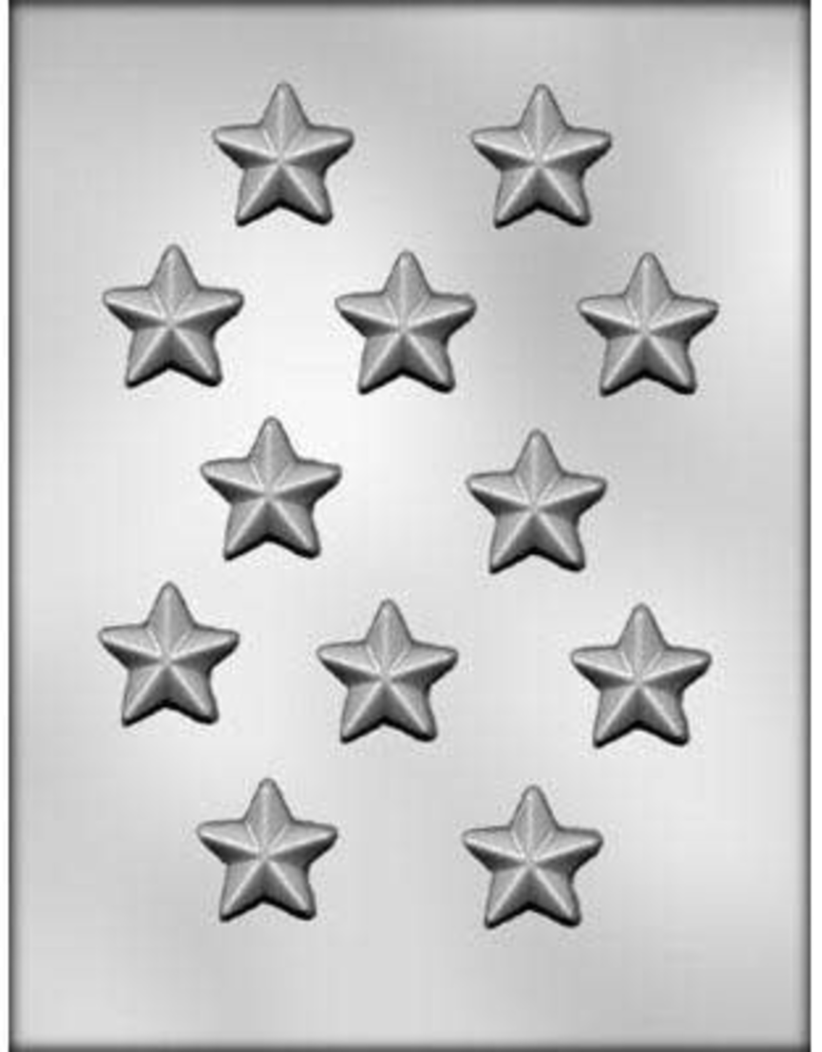 Faceted Star (1-3/8") Chocolate Mold