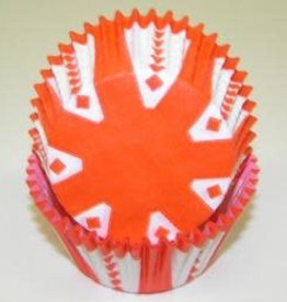 Orange Carnival Design Baking Cups