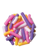 Spring Mix Jimmies (Pink, Yellow, White, Purple)