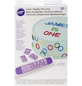 Letter/Number Press Set