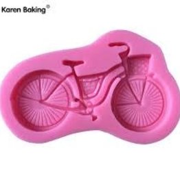 Silicone Fondant Mold (Bicycle)