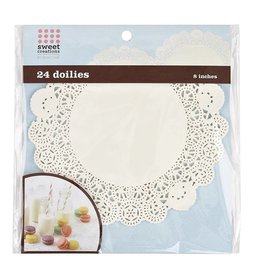 Paper Doilies 24 ct 8 inch