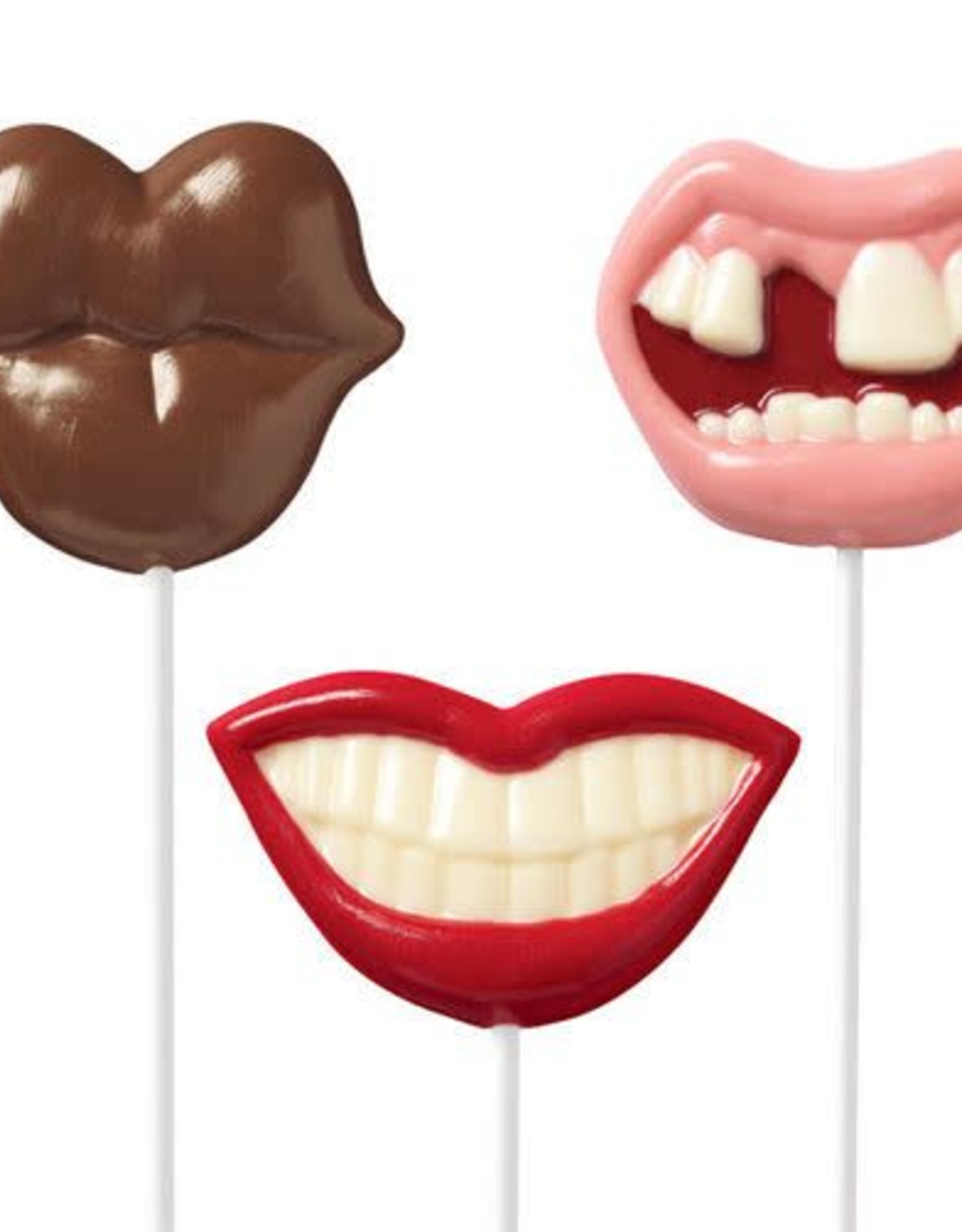 Mouth Chocolate Sucker Candy Molds