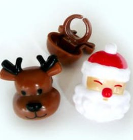 Santa & Reindeer Rings