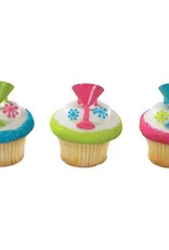 Cocktail Glass Cupcake Rings