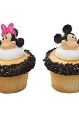 Mickey and Minnie Cupcake Rings