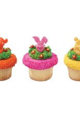 Pooh, Tigger and Piglet Cupcake Rings