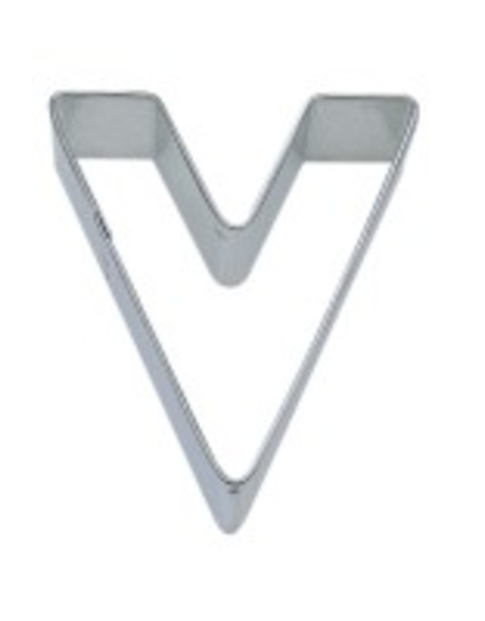 Letter "V" Cookie Cutter