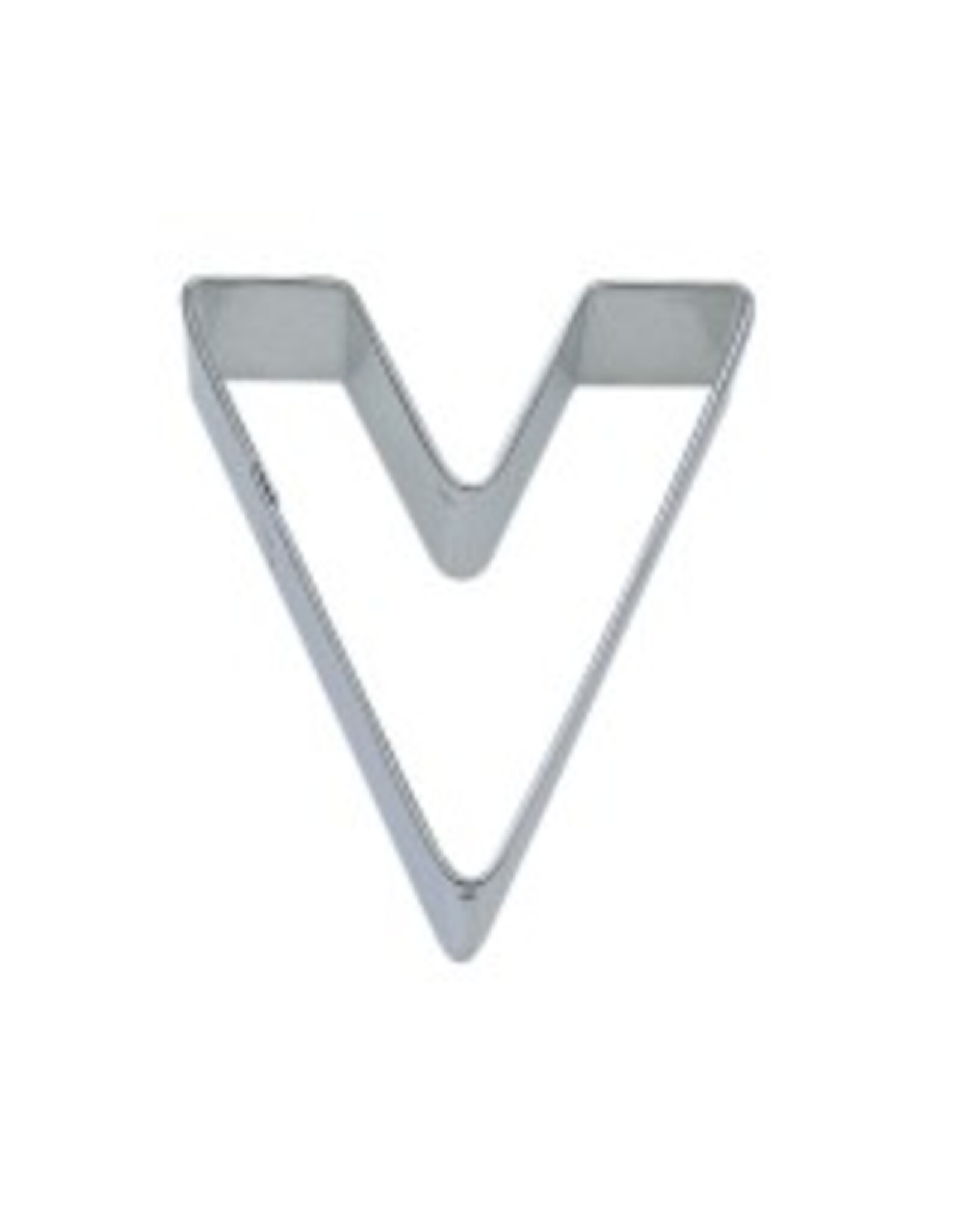 Letter "V" Cookie Cutter