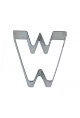Letter "W" Cookie Cutter(3")