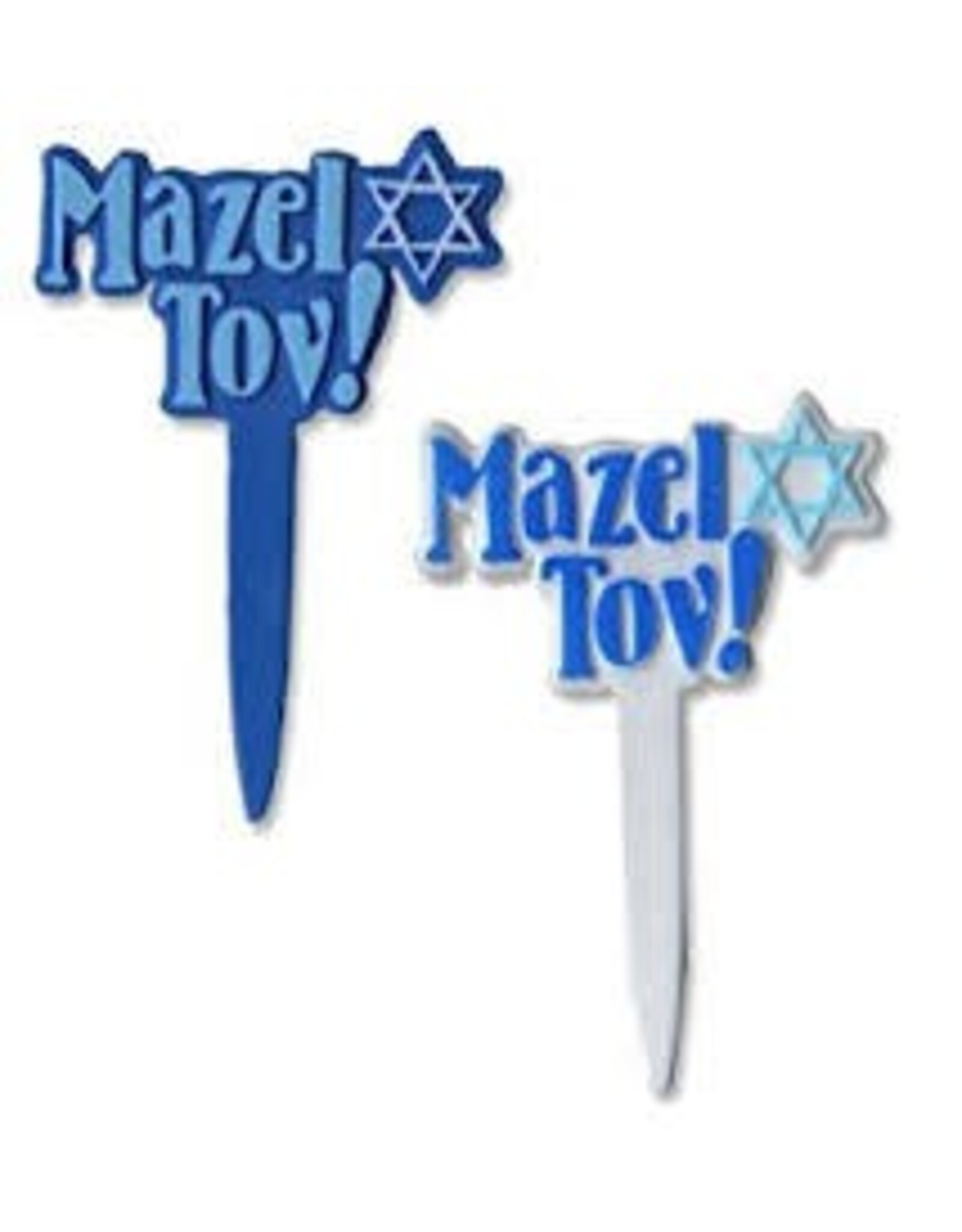 Mazel Tov Cupcake Pick