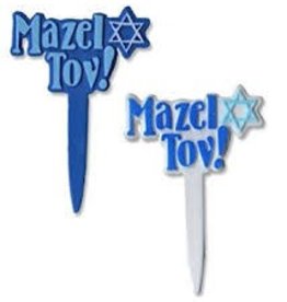 Mazel Tov Cupcake Pick
