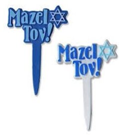 Mazel Tov Cupcake Pick