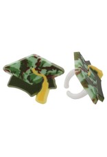 Camouflage Graduation Hat Rings (12/pkg)