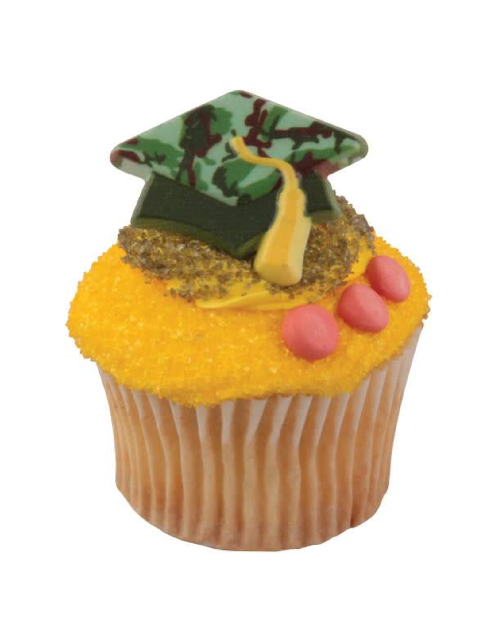 Camouflage Graduation Hat Rings (12/pkg)