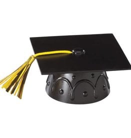 Graduation Hat (Black) with Tassel