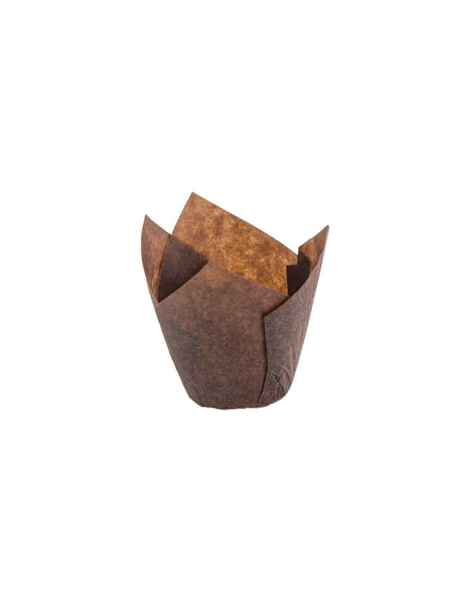 Brown Tulip Baking Cups (24ct)