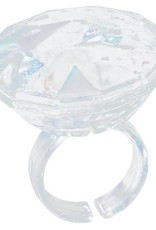 Diamond Wedding Ring (Iridescent) 6/pkg