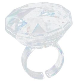 Diamond Wedding Ring (Iridescent) 6/pkg