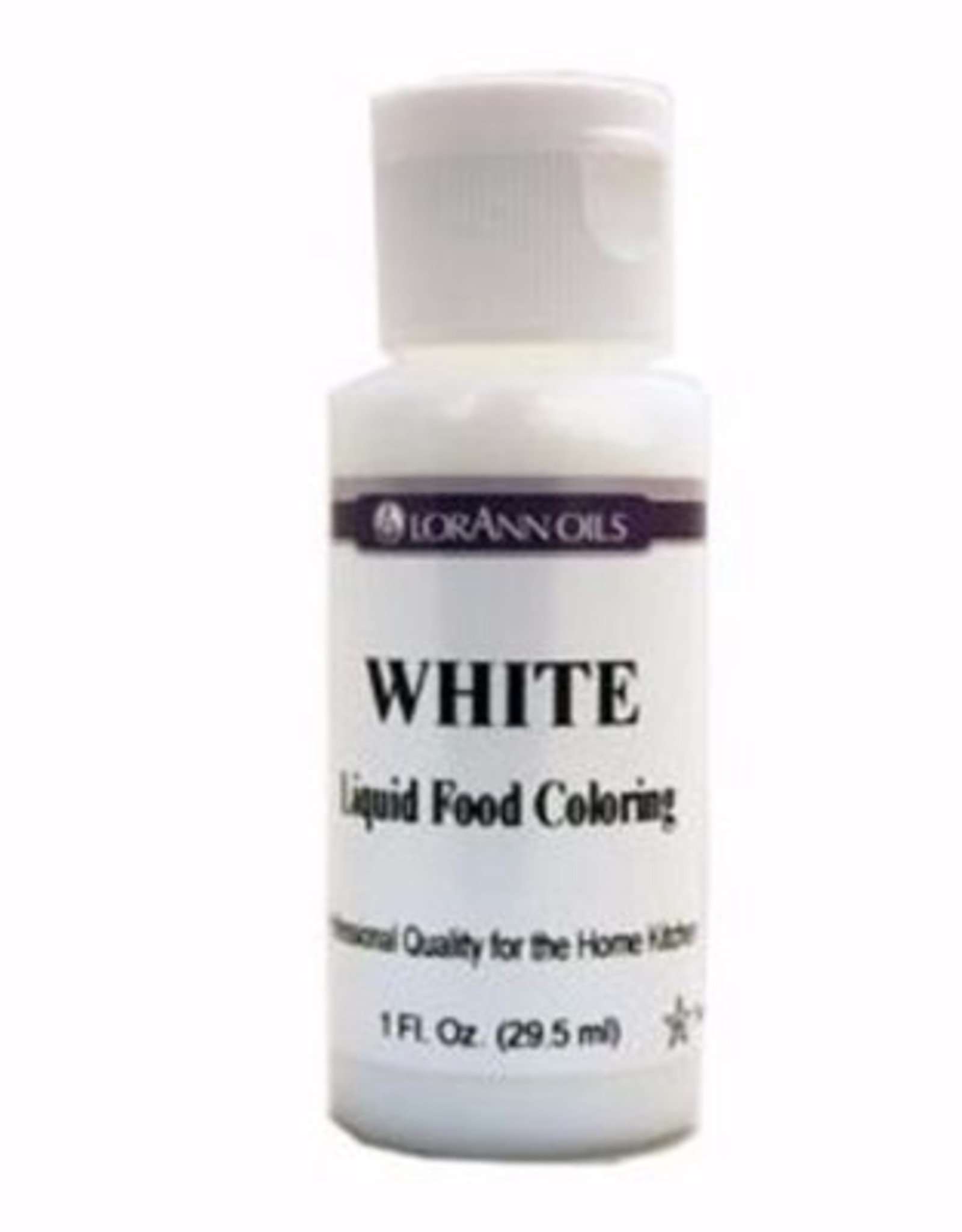 White Liquid Food Coloring - Sweet Baking Supply