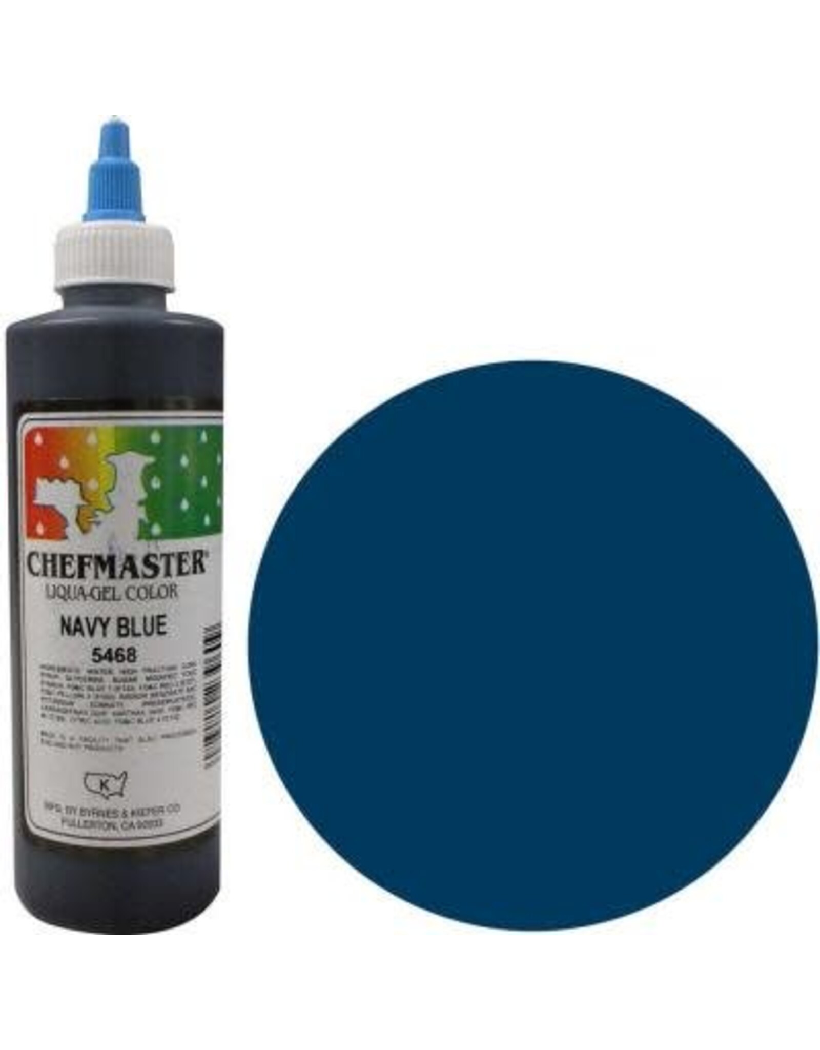 Navy Blue ChefMaster Liqua-Gel 10.5 OZ
