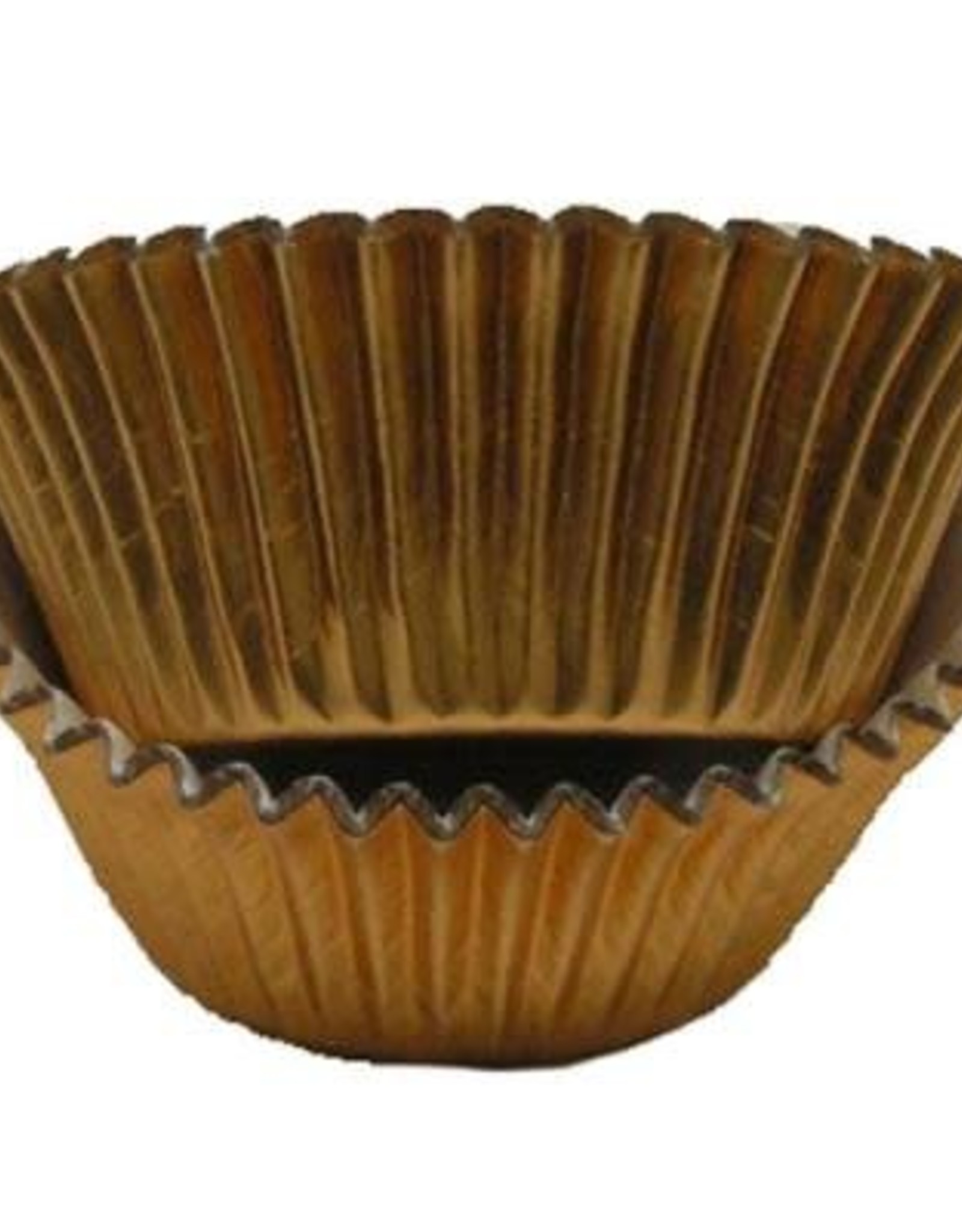 Copper Foil Mini Baking Cups (45-55/pkg) MAX TEMP 325F