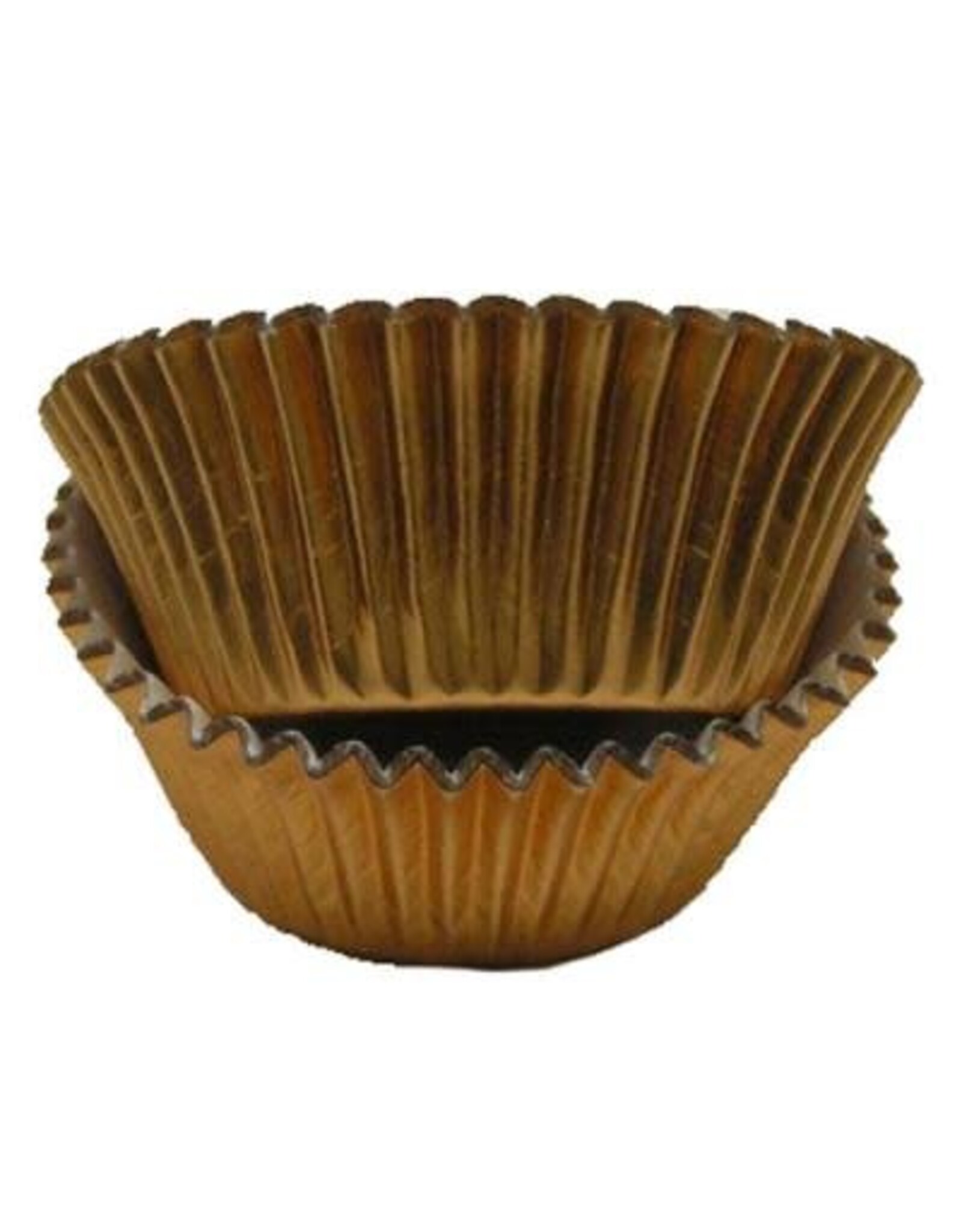 Copper Foil Mini Baking Cups (45-55/pkg) MAX TEMP 325F