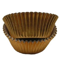 Copper Foil Mini Baking Cups (45-55/pkg)