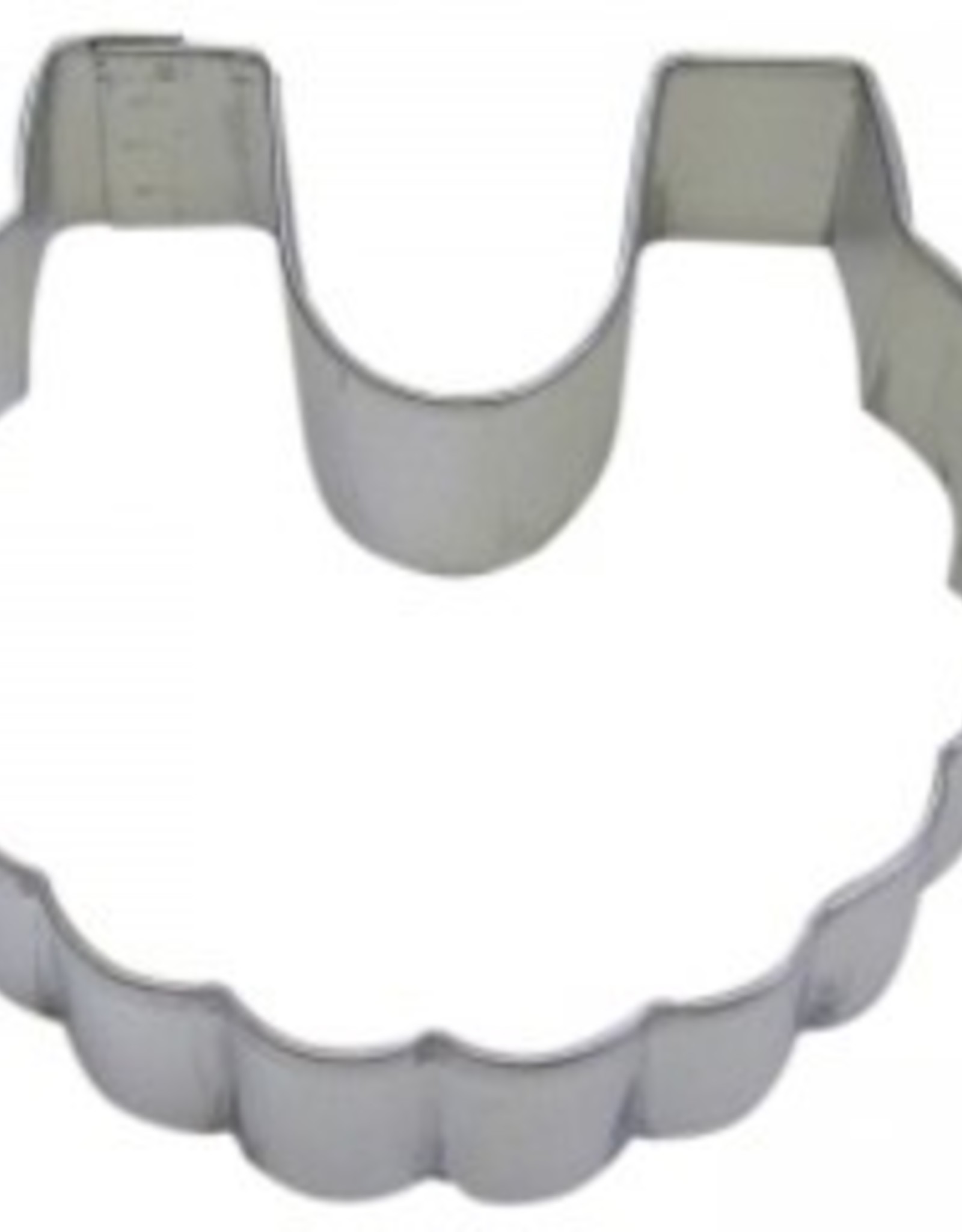 R and M Baby Bib Cookie Cutter (3")