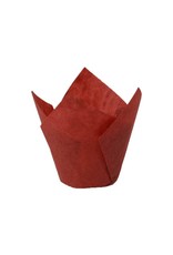 Red Tulip Baking Cups (24ct)