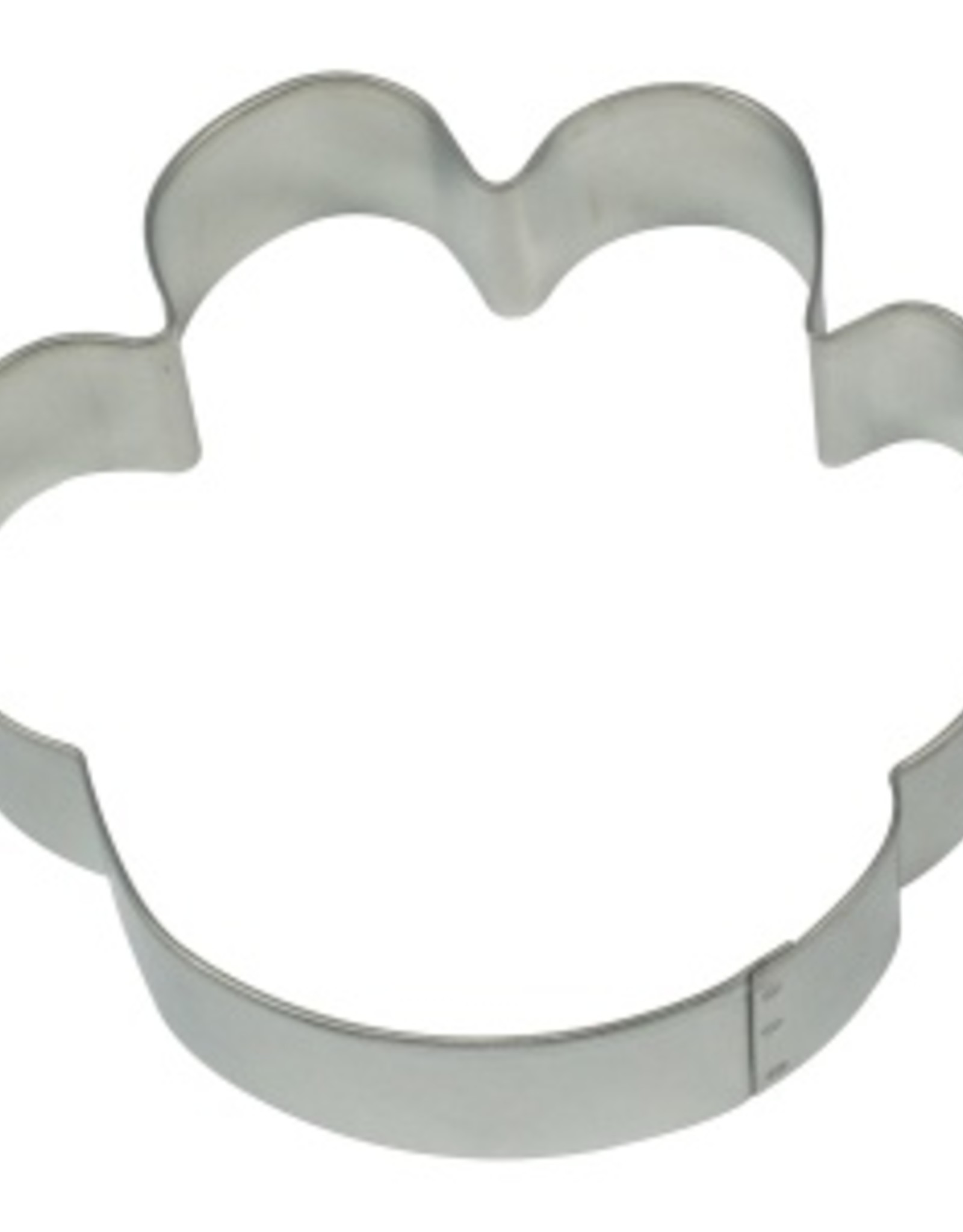 Dog Paw Print Cookie Cutter (2.5")