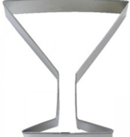 Martini Glass Cookie Cutter (4.25")