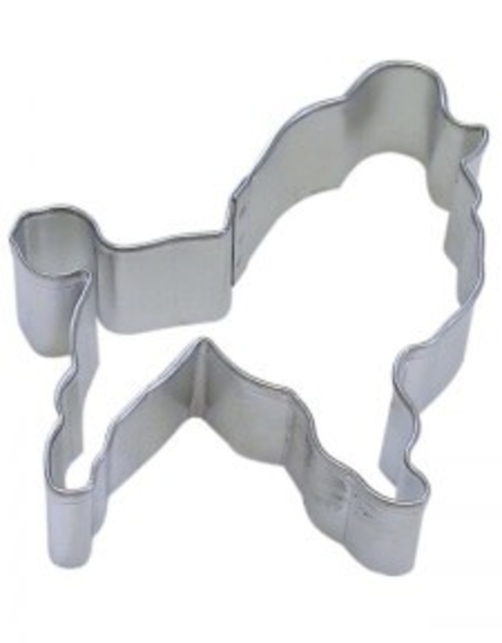 Poodle Cookie Cutter (3")