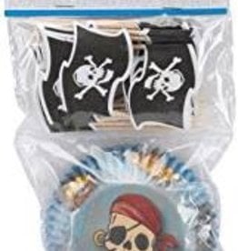 Pirate Baking Cups and Picks