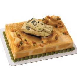 Military Robot Tank Cake Topper