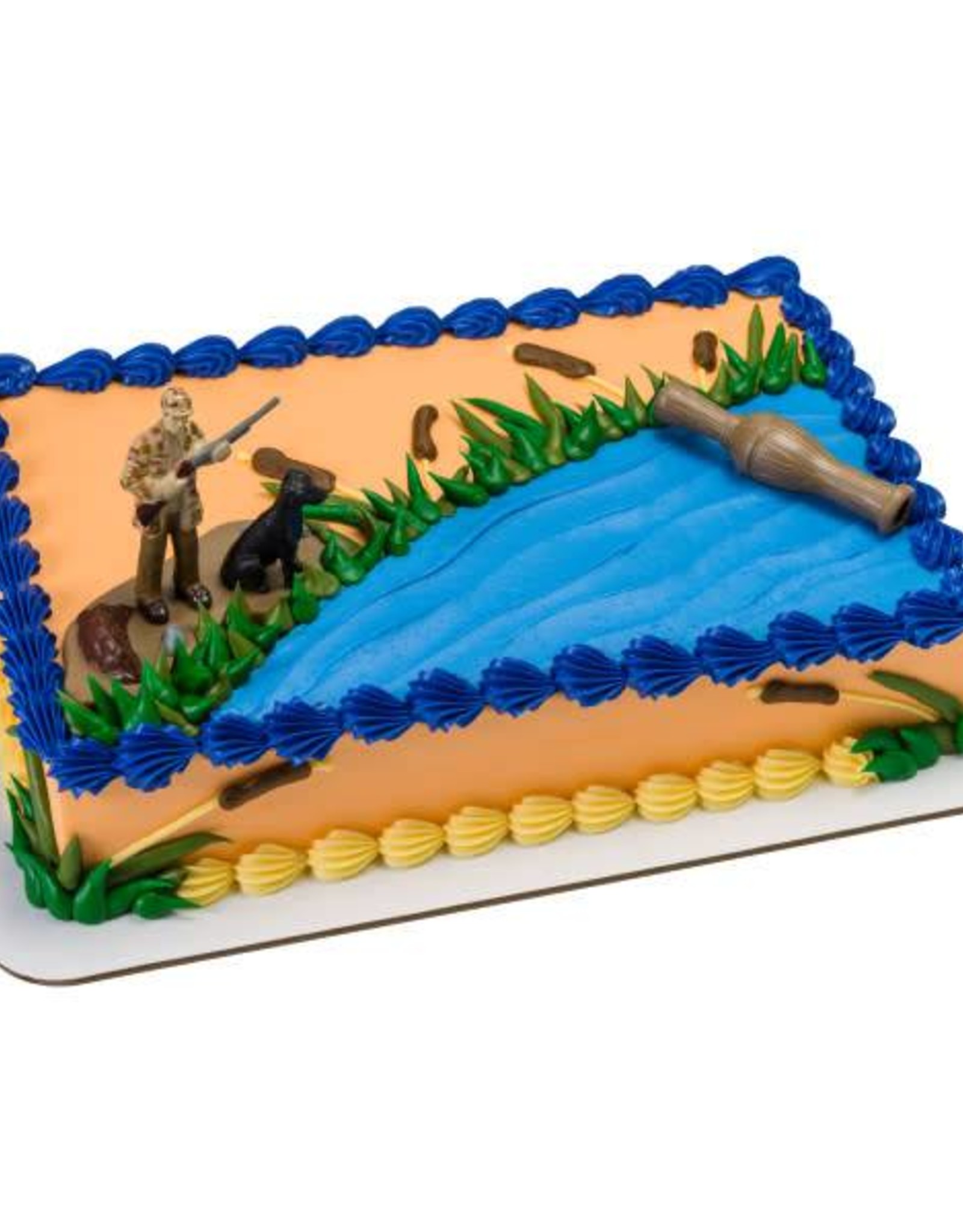Duck Hunting Scene cake topper | Fondant cake topper for a 1… | Flickr