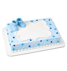 Baby Booties Cake Topper (Blue)