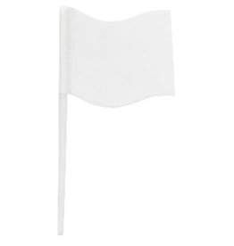 White Flag Cupcake Picks (12/pkg)