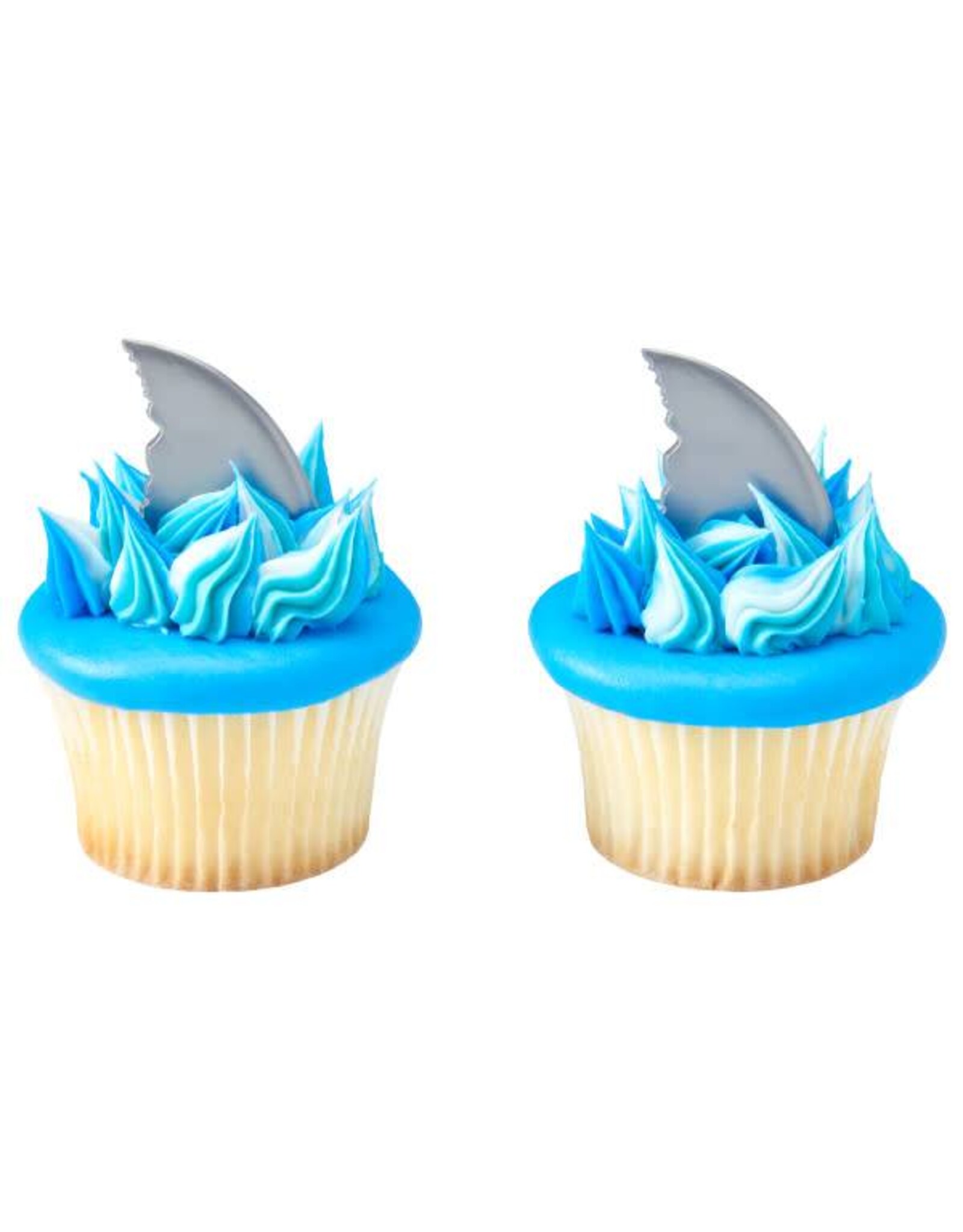Shark Fin Cupcake Picks (12/pkg)