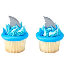 Shark Fin Cupcake Picks (12/pkg)